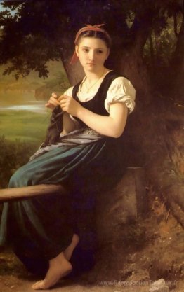 La fille tricotée