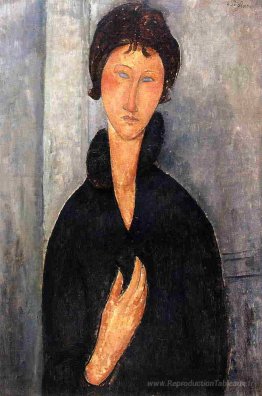 Femme aux yeux bleus