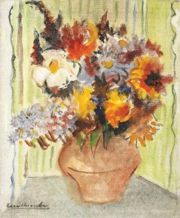 Vase avec des fleurs