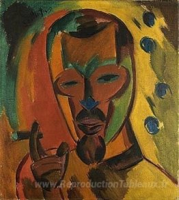 Autoportrait avec cigare