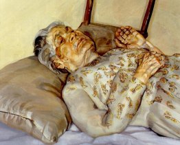 La mère du peintre reposant III