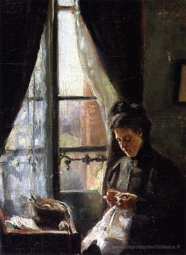 Portrait de la mère de l'artiste