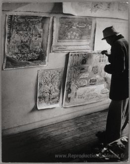 Bonnard Peignant Ses Quatre Toles (ne pas "L’Amandier")