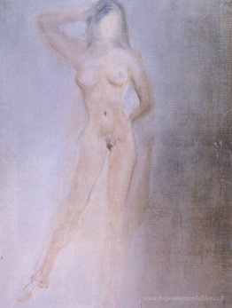 Étude d'une femme nue