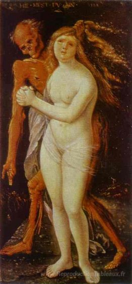 Jeune femme et mort