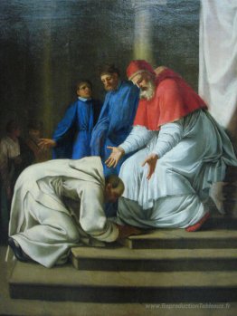Saint Bruno les pieds du pape Urban II