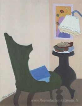 Chaise verte