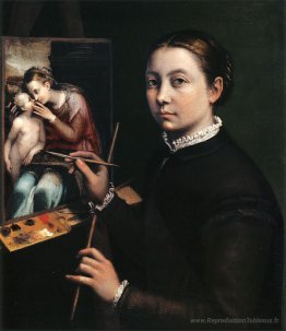 Autoportrait au chevalet