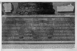 Les antiquités romaines, t. 4, planche VI. Détails de la constru