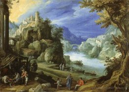 Paysage de montagne fantastique