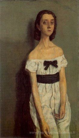Fille aux épaules nues