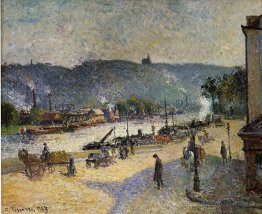 Les quais à Rouen