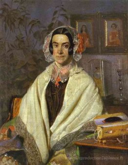 Portrait d'O. P. Zhdanovich