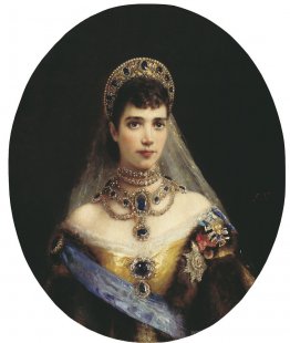 Portrait de Maria Feodorovna (Dagmar du Danemark)