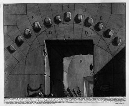 Les antiquités romaines, t. 4, planche XI. Vue de la fondation s