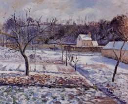 L'Hermitage, l'effet de neige Pontoise