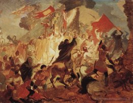 Siège de Pskov par le roi polonais Stefan Batory en 1581