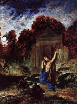 Orpheus à la tombe d'Eurydice