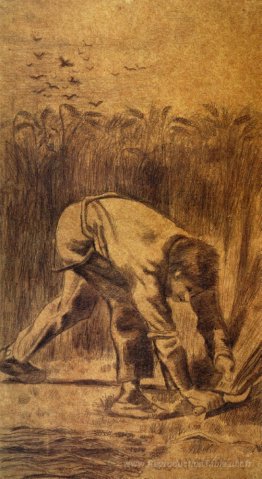 Reaper avec faucille (après millet)