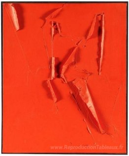 Toile flamme rouge