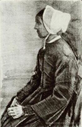 Femme avec bonnet blanche, la mère de Sien
