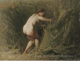 Nymphe dans les anches