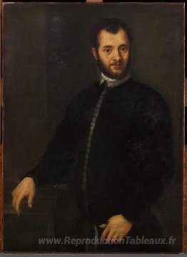 Portrait d'un jeune homme en noir