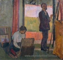 Peinture de Frederick et Jessie Etchells