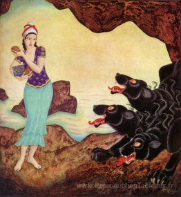 Psyché et Cerberus