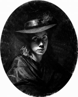 Portrait de Sofia Nikolaevna Kramskoy (en chapeau)