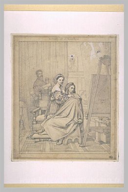 Raphael et le Fornarina