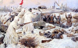 La reddition des Finlandais en 1940 (guerre des Finlandais russe