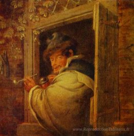 Un homme dans la fenêtre