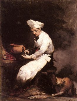 Le cuisinier et le chat