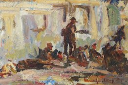 Soldats de la gare de Sinaia