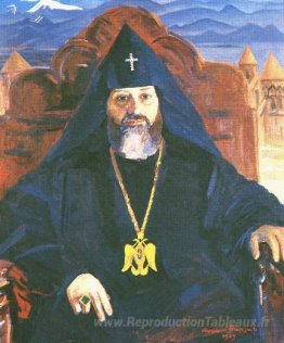 Portrait de Catholicos de tous les Arméniens Vazgen I