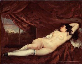 Femme nue endormie