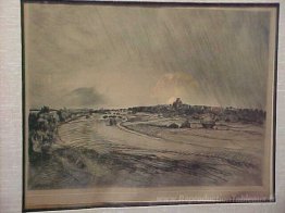 Gravure du paysage