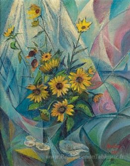 Vase avec des fleurs