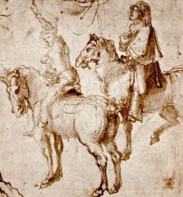 Études de deux coureurs