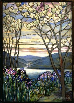 Magnolia et iris