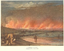 Feu dans la steppe