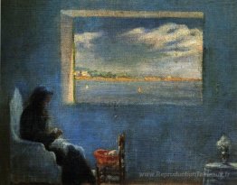 Portrait de grand-mère ana coudre