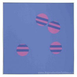 Bleu et rose