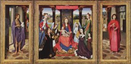 La Vierge et l'enfant avec des saints et des donateurs (le Tript