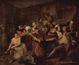 Scène dans une taverne