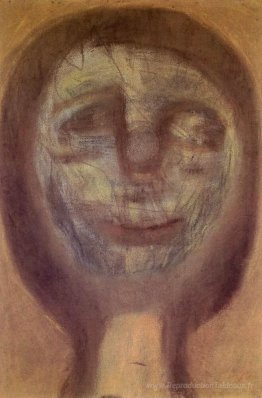 Masque de clown vert