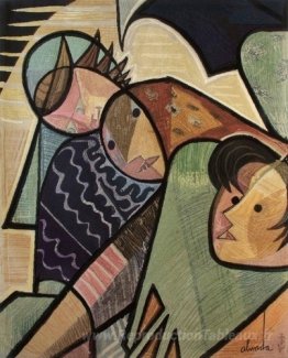 Pêcheur, tapisserie