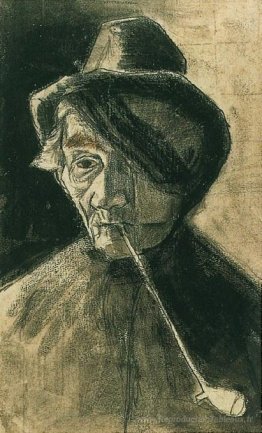 Homme avec un bandage de tuyaux et d'oeil