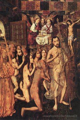 Christ conduisant les patriarches au paradis